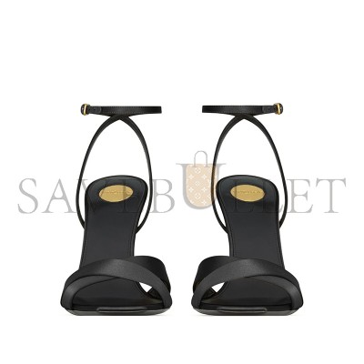 YSL LUCIENNE WEDGES IN SATIN CREPE 8302879QNAO1000